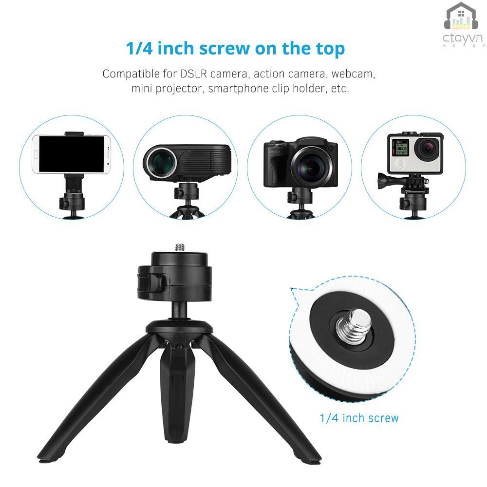 Giá đỡ ba chân mini có thể xoay 360 độ cho điện thoại iPhone Android