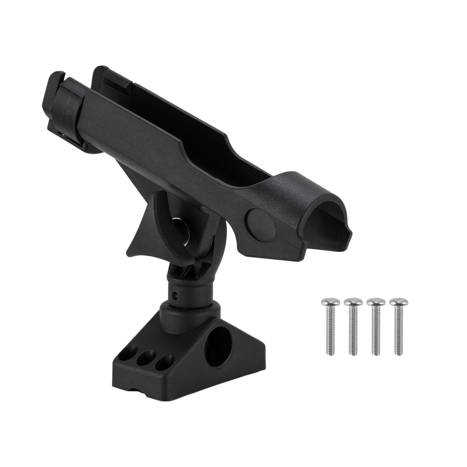 Fishing Rod Holders Fishing Rod Racks Deck Mount Fishing Rod Mounting Bracket Fishing Pole Holder Adjustable for Marine Fishing Boat Truck