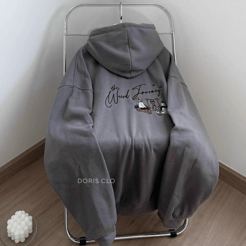 (MẪU MỚI) ÁO KHOÁC HOODIE NAM NỮ HỌA TIẾT SIÊU CUTE HẠT ME SHOP VALENTINA