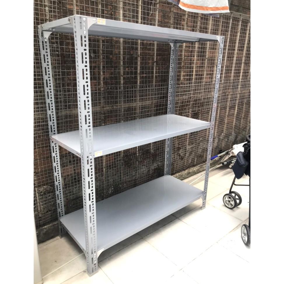 Kệ sắt v lỗ đa năng 3 tầng dài 0,6m x rộng 0,4m x cao 1m