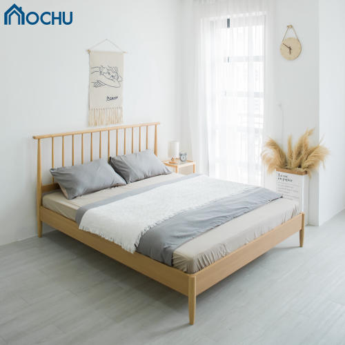 Giường Ngủ Gỗ Cao Su OCHU - Funky Bed - Natural