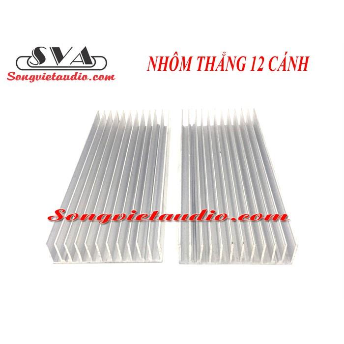 NHÔM TẢN NHIỆT 12 CÁNH 25 CM-miếng