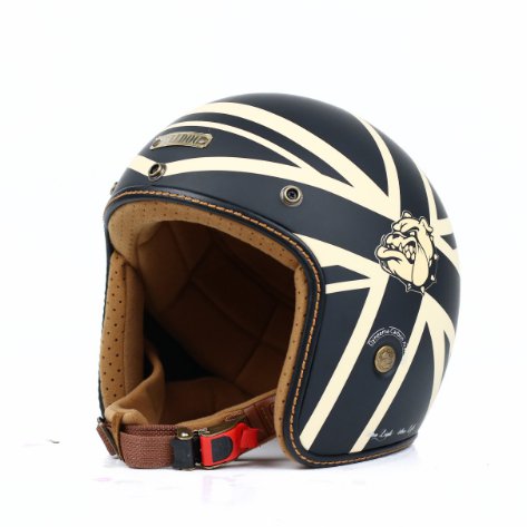 Mũ 3/4 Bulldog Heli Fiberglass