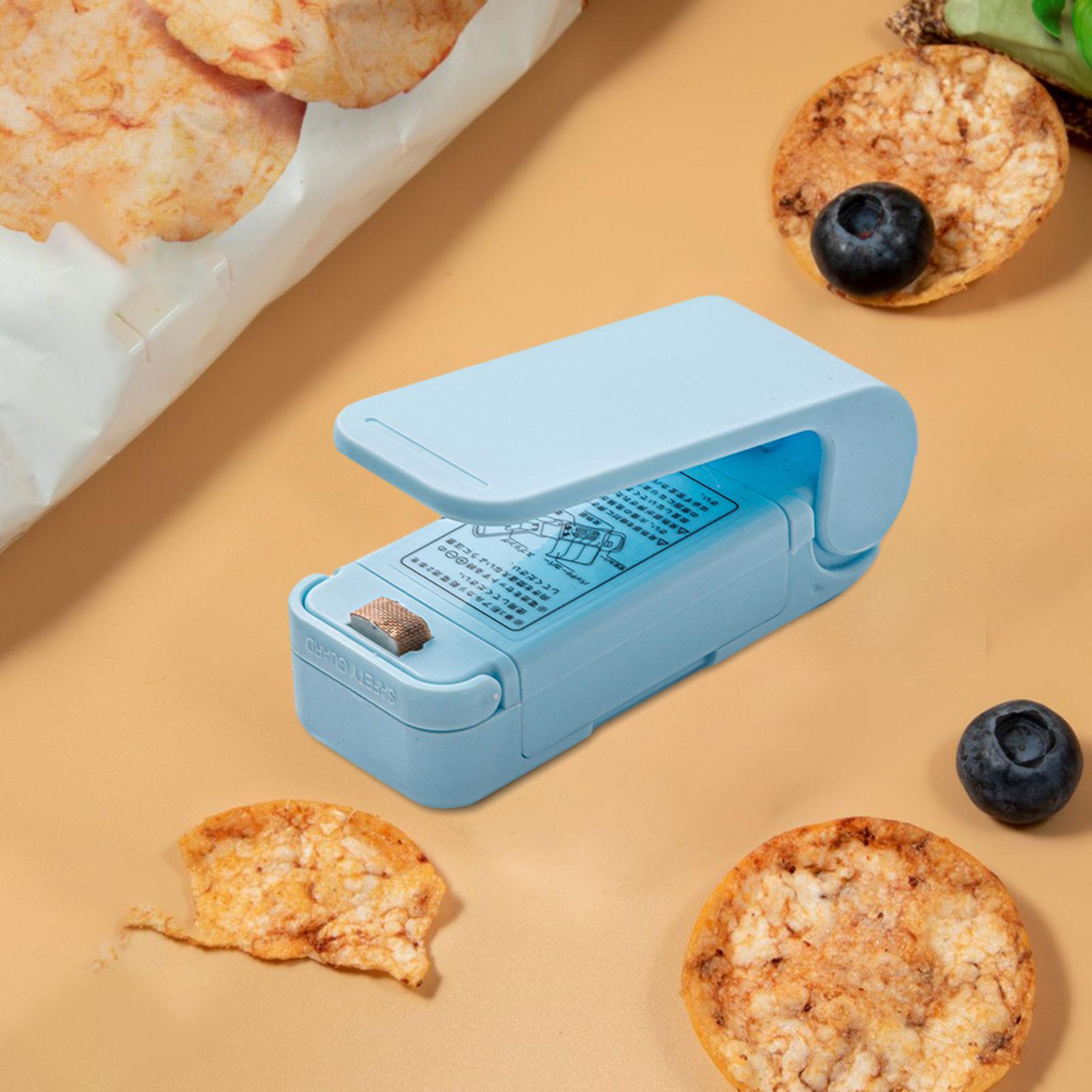 Bag Sealer Manual Portable Heat Sealer for Snack Bags Cookies Bags Chip Bags