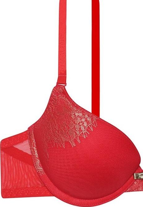 Áo ngực nữ Marguerite Paris 33030- thương hiệu Pháp, có gọng,đệm dày 2 múi nâng ngực tạo khe các màu