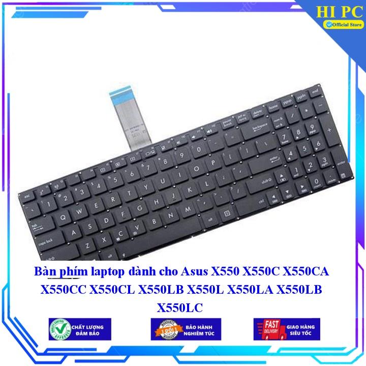 Bàn phím laptop dành cho Asus X550 X550C X550CA X550CC X550CL X550LB X550L X550LA X550LB X550LC - Phím Zin - Hàng Nhập Khẩu