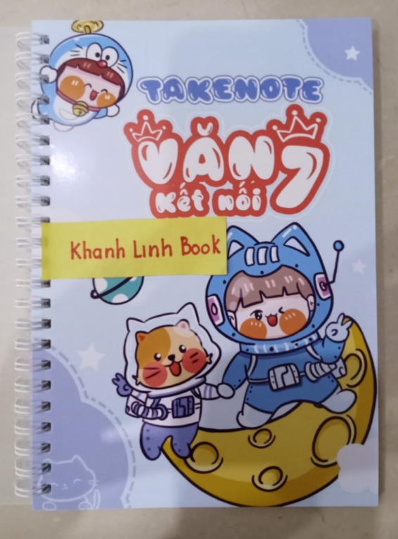 Sách - takenote văn + Toán + tiếng anh + sinh + vật lí + hóa lớp 7