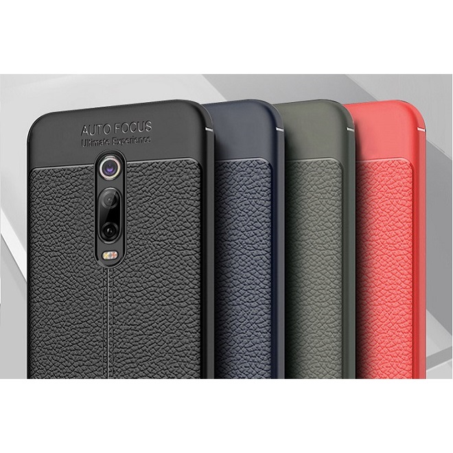 Ốp Lưng Cho Xiaomi Redmi K20 Silicon Giả Da, Chống Sốc Auto Focus - Hàng Chính Hãng