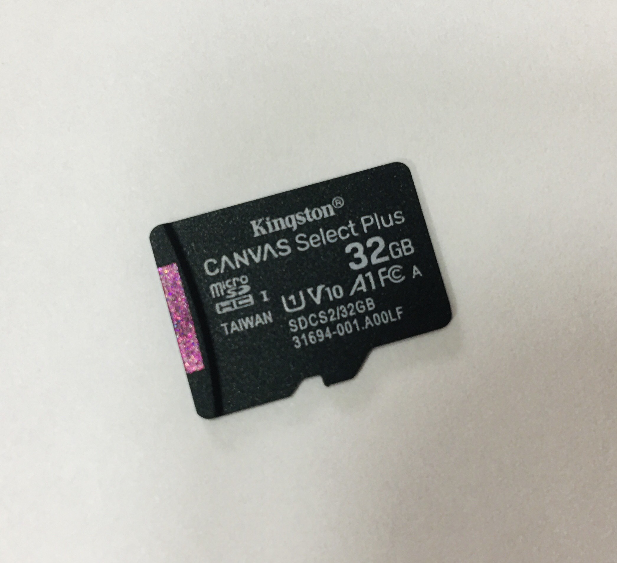 Thẻ nhớ Kingston microSDHC Canvas Select Single Pack no Adapter 32GB - Hàng Chính Hãng