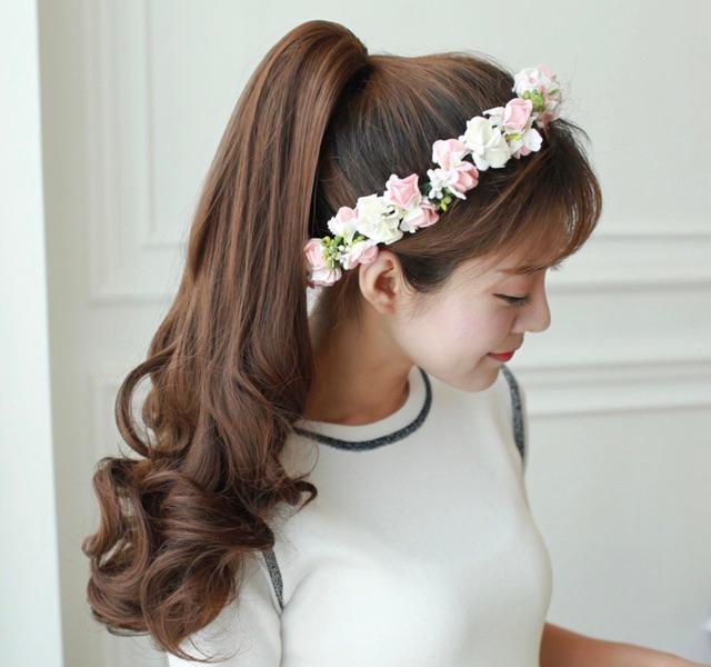 Ngoạm xoăn dài 60-65cm dày dặn chất tơ cao cấp