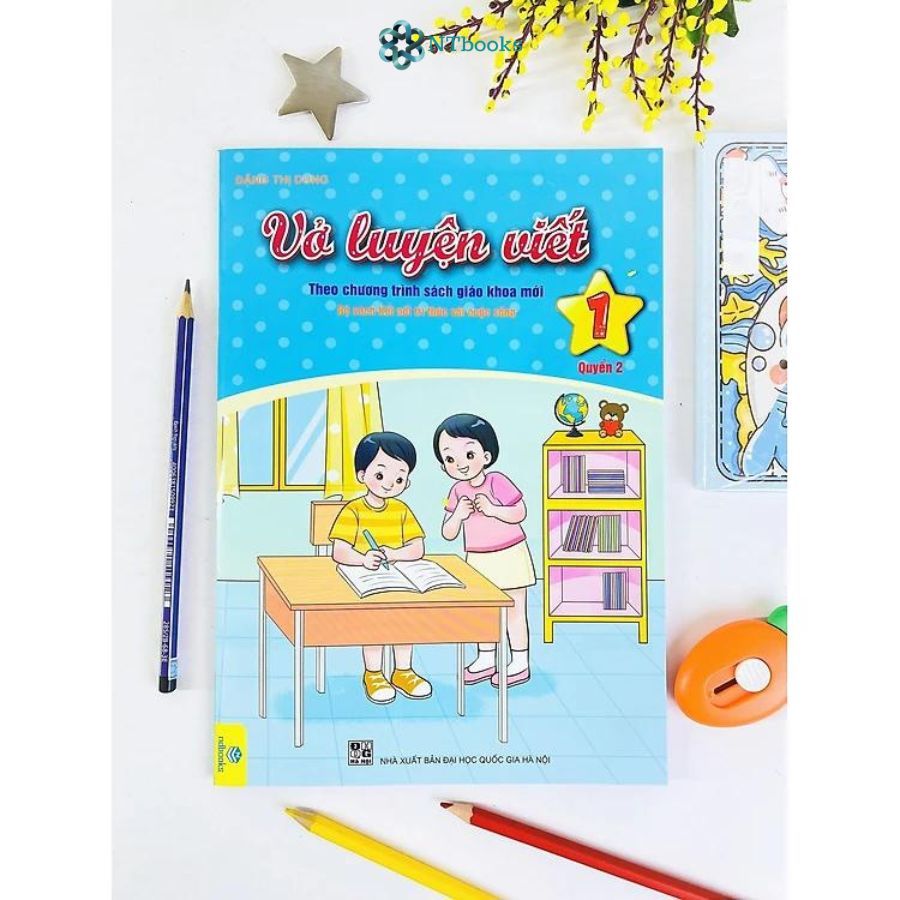 Combo 2 cuốn sách Vở Luyện Viết lớp 1 - Biên soạn theo chương trình Kết Nối