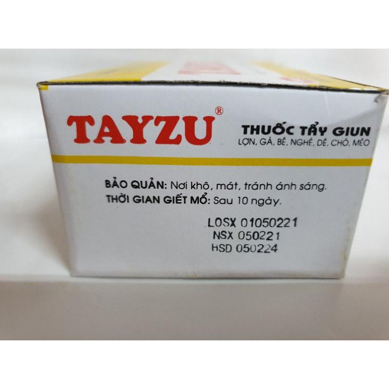 1 hộp hỗ trợ g.iun tayzu đỏ 40 gói