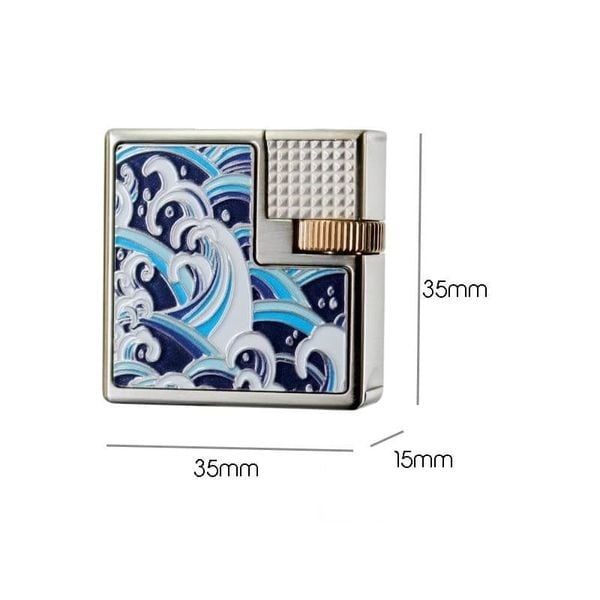 Vỏ hộp quẹt xăng đá CF-720 có móc treo chìa khóa (Giao ngẫu nhiên)