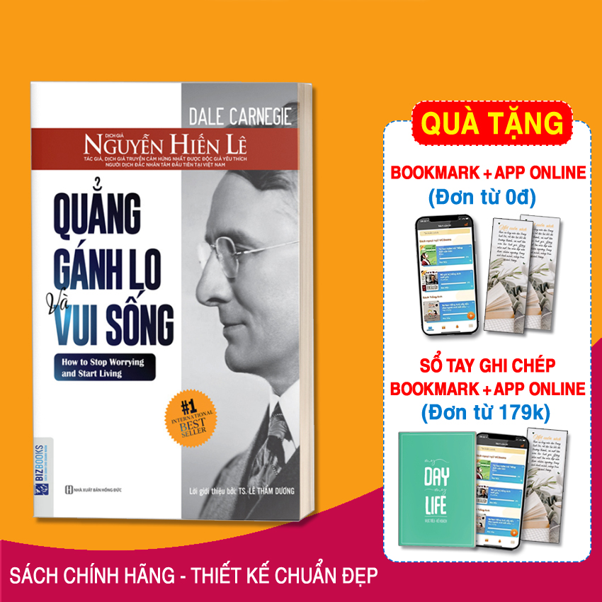 Quẳng Gánh Lo Đi Và Vui Sống Nguyễn Hiến Lê - Bộ Sách Sống Sao Cho Đúng
