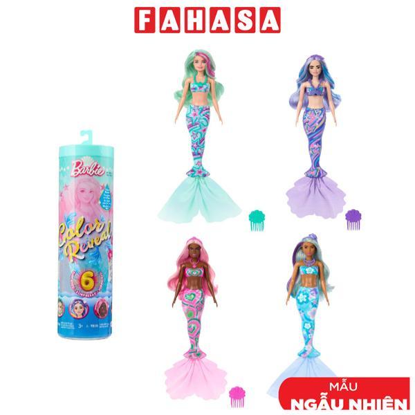 Đồ Chơi Búp Bê Đổi Màu - Phiên Bản Nàng Tiên Cá - Barbie HRK12