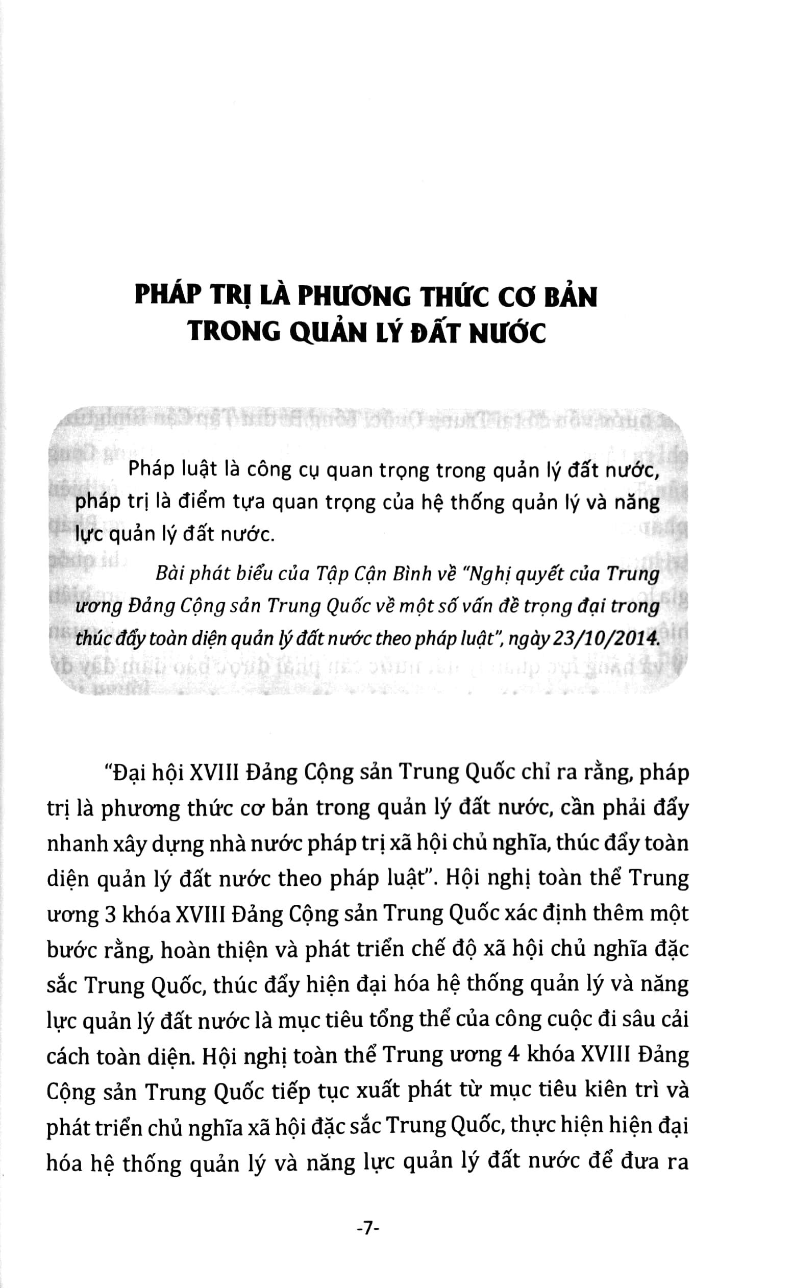 Lôgích Pháp Trị - Trong Quá Trình Hiện Đại Hóa Quản Lý Đất Nước (Sách Tham Khảo)