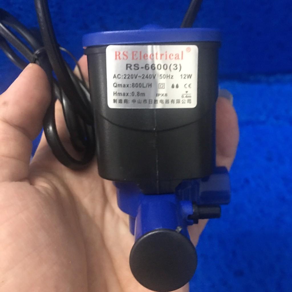 MÁY BƠM LỌC NƯỚC BỂ CÁ 3 CHỨC NĂNG RS 6600