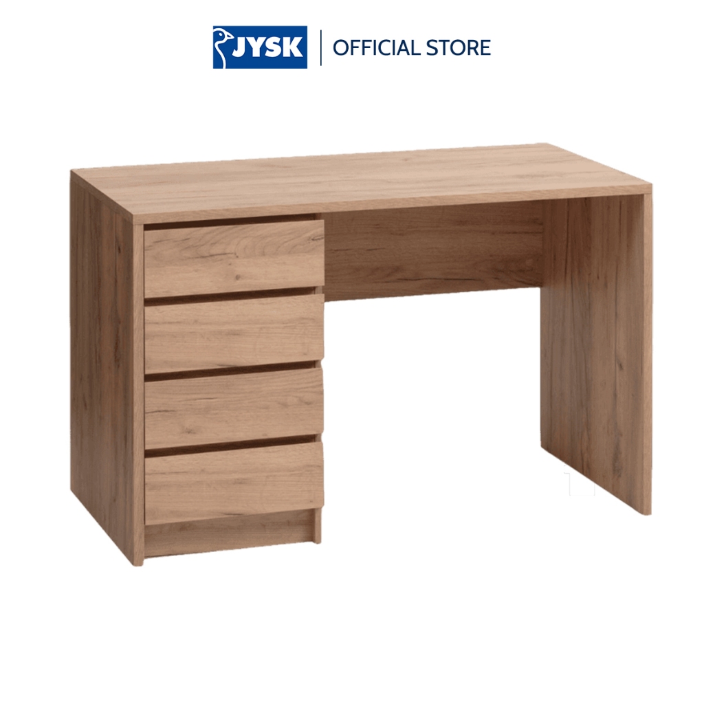 Bàn làm việc | JYSK Limfjorden | gỗ công nghiệp | nhiều màu | R60xD120xC76cm
