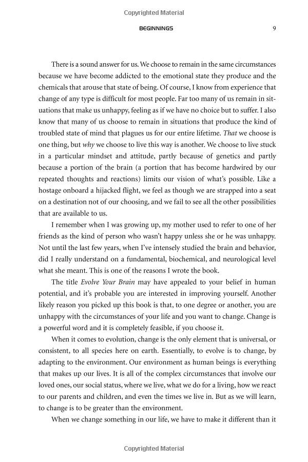 Evolve Your Brain: The Science Of Changing Your Mind