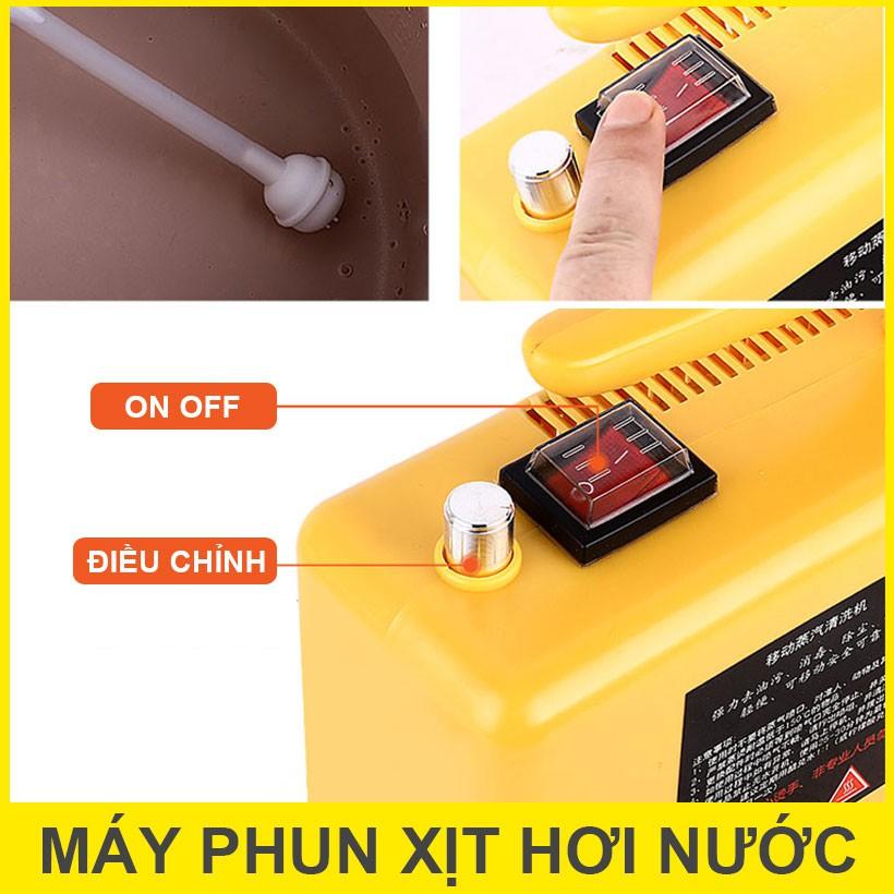 Máy Xịt Rửa Xe Vệ Sinh Nhà Cửa Bằng Hơi Nước Nóng 220V 2600W - AsiaMart