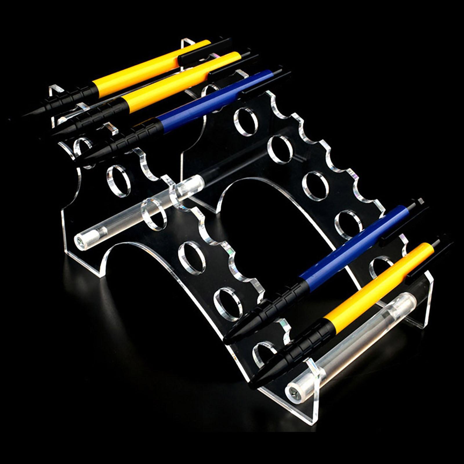 Pen Display stand pens Rack Acrylic Pen Holder Pen Storage for cosmetic brushes