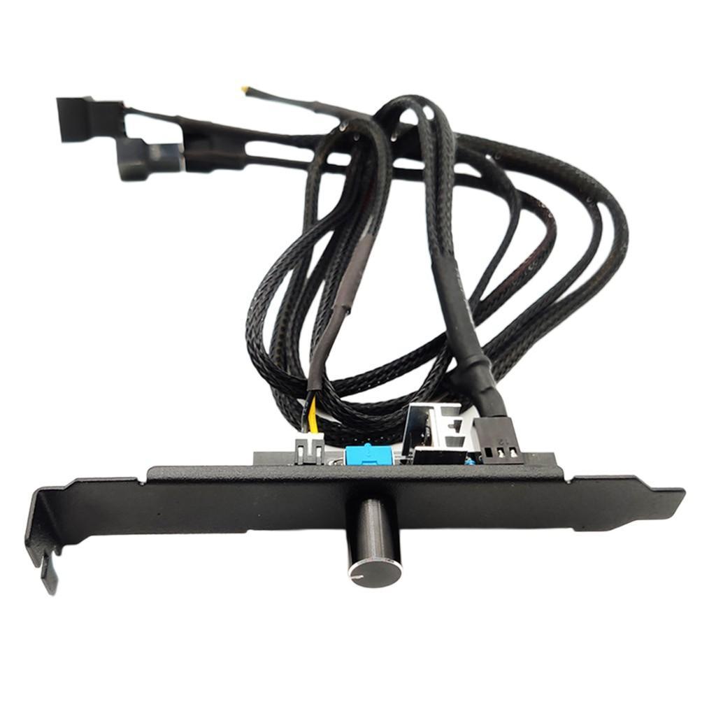 Bộ Điều Khiển Tốc Độ Quạt Máy Tính 3 8 Chiều Shiwaki1 12v 4pin 3pin