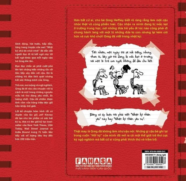 Sách - Sách - Song Ngữ Việt Anh - Diary Of A Wimpy Kid - Nhật Ký Chú Bé Nhút Nhát - Trọn Bộ 18 Tập