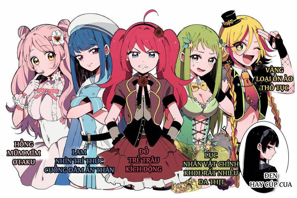 những chàng trai trở thành "ma pháp thiếu nữ" chapter 1 4