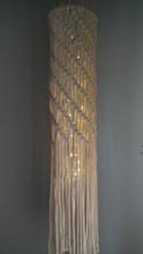 Đèn lồng trang trí macrame