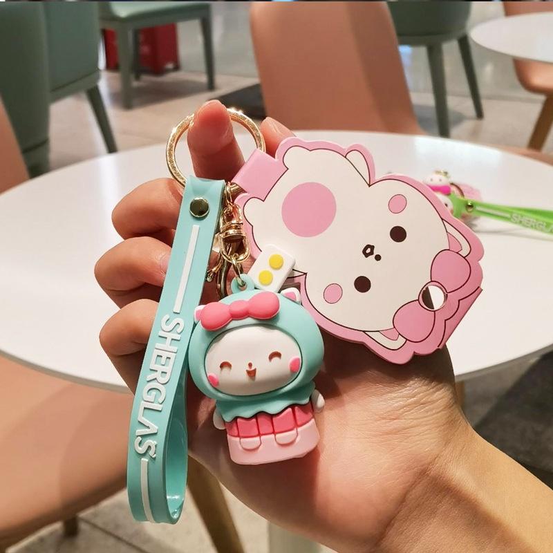 Móc Khóa Hình Món Tráng Miệng Dễ Thương Xinh Xắn