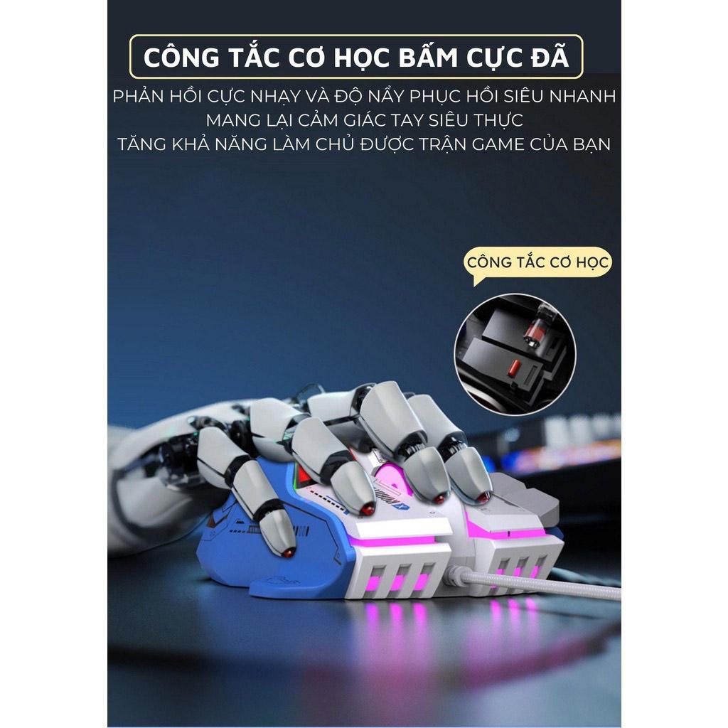 Chuột Cơ Chơi Game Máy Tính Có Dây G6 Esport Gaming Led Rgb 13 Chế Độ Thiết Kế Công Thái Học