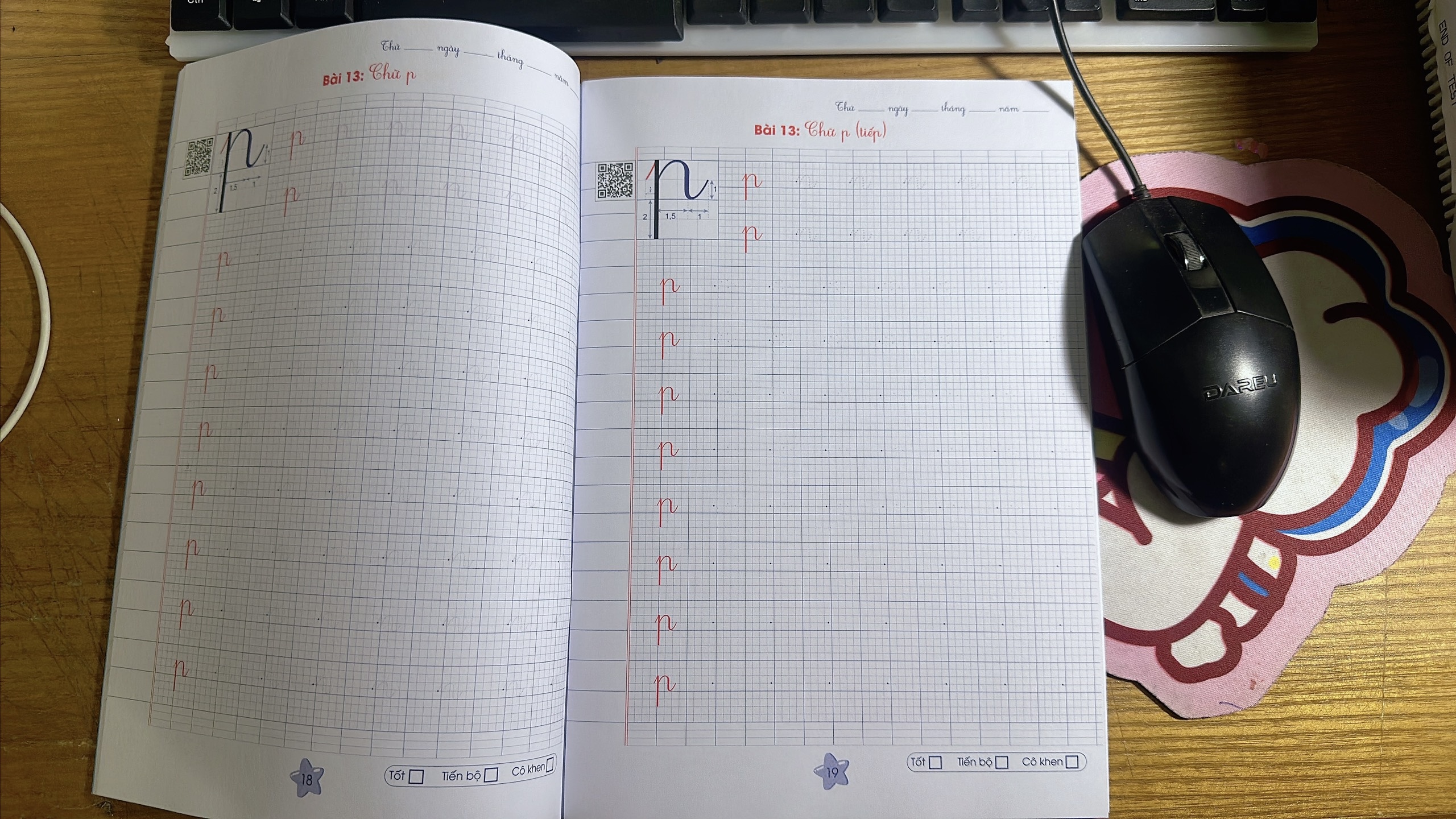 Sách- Vở Thực hành Luyện Viết Trọn Bộ dày 98 trang (dành cho bé chuẩn bị vào lớp 1)