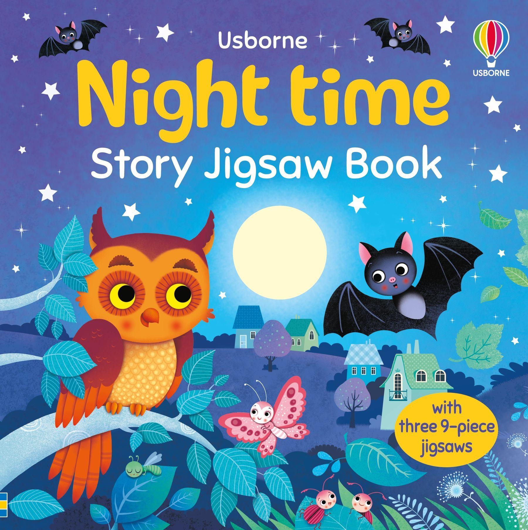 Sách ngoại văn: Night Time Story Jigsaw Book