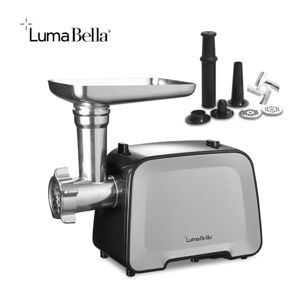 Máy xay nhồi thịt đa năng Lumabella LB-56021 vừa xay thịt, vừa đùn thịt, nhồi lạp xưởng, xúc xích tại nhà, vô cùng tiện lợi - DELIYA - HÀNG CHÍNH HÃNG