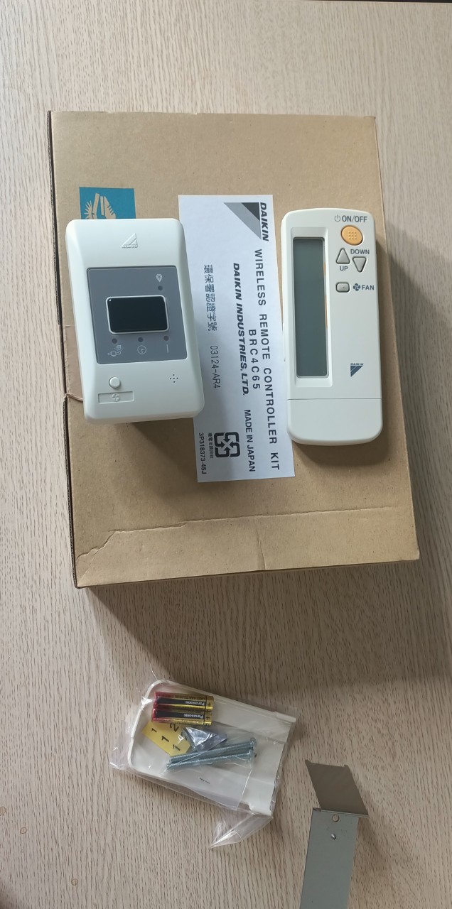 Điều khiển Daikin BRC4C65 điều khiển không dây Daikin điều khiển từ xa Daikin điều khiển điều hòa âm trần Daikin