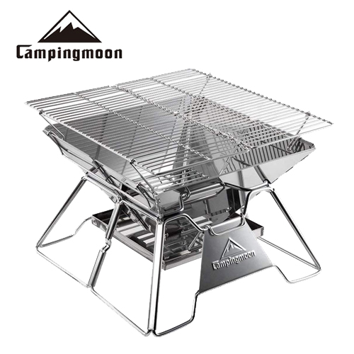 Bếp nướng gấp gọn Campingmoon MT-02 phù hợp du lịch dã ngoại, cắm trại, team từ 4-6 người