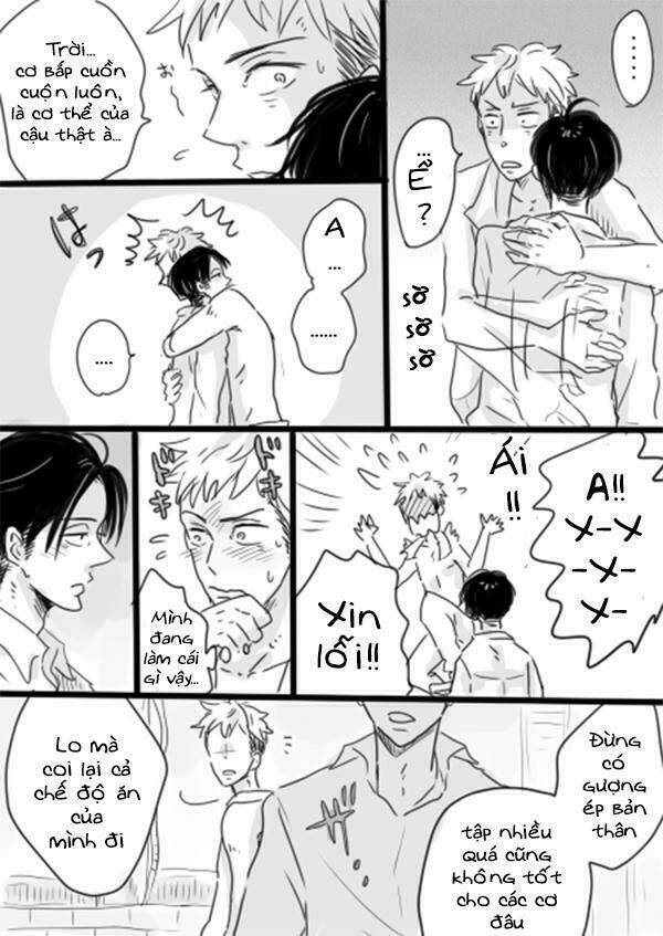 tấn công người khổng lồ - doujinshi jean kirstein chapter 12 6