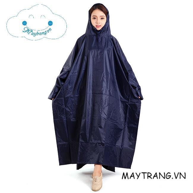 Áo Mưa Cánh Dơi Xanh Đen