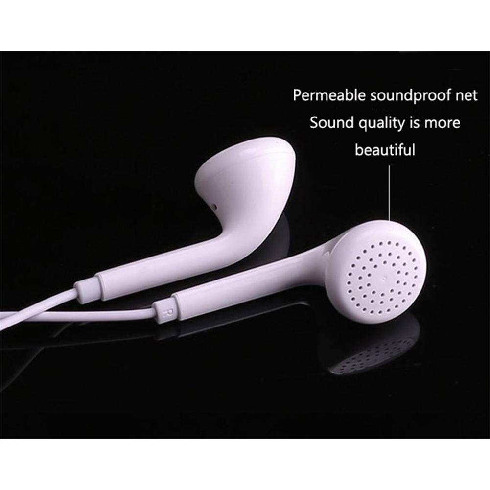 3.5mm Waterproof Wired Earphones With Microphone Volume Control Music Gaming In-ear Sport Headset Earbuds