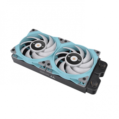 Quạt Tản Nhiệt Thermaltake ToughFan 12 Turquoise - Hàng Chính Hãng