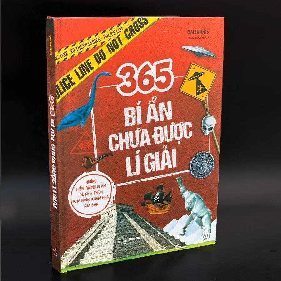 Combo 365 Bí Ẩn Chưa Được Lí Giải + 365 Thí Nghiệm Khoa Học Dành Cho Trẻ Em