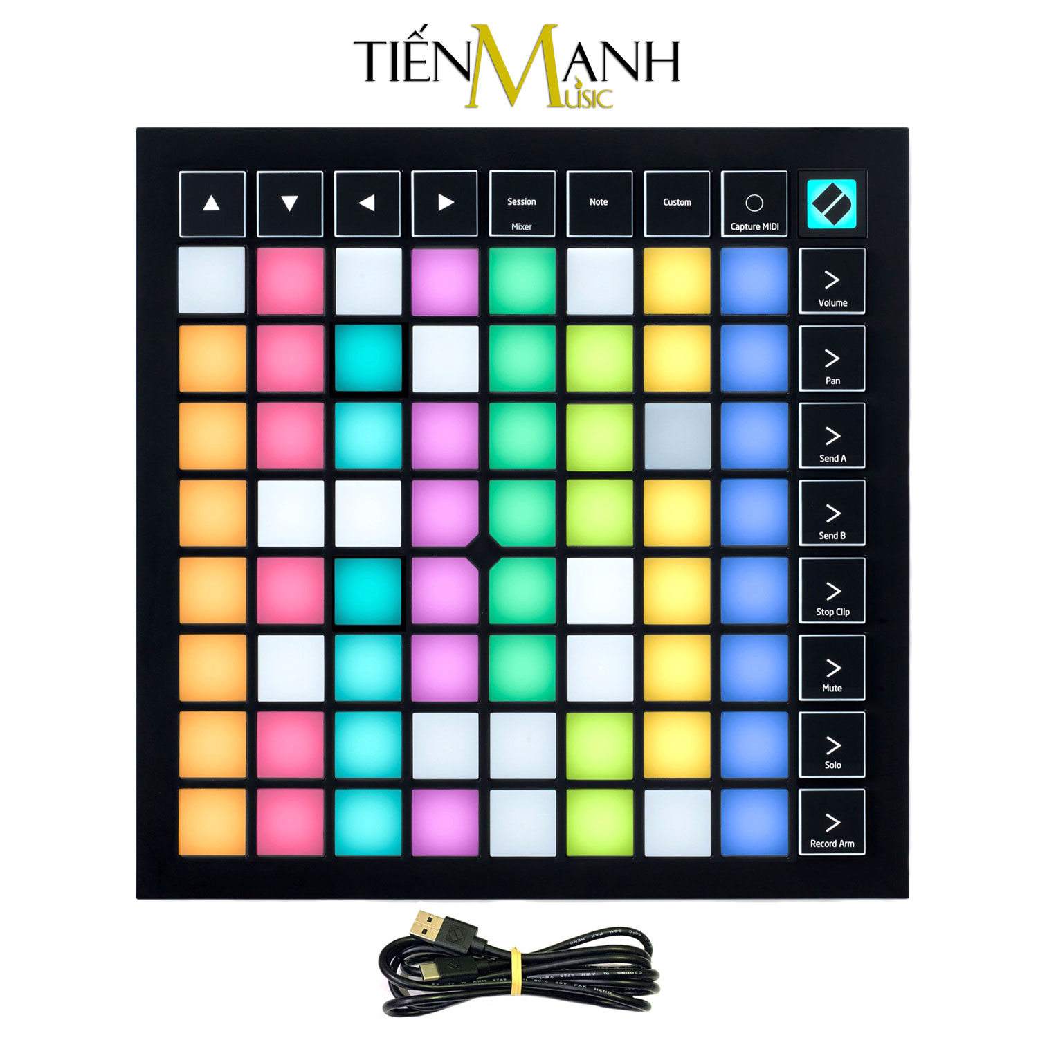 Novation Launchpad X MK3 Bàn phím sáng tác - Sản xuất âm nhạc Producer Grid Controller for Ableton Live - Kèm Móng Gẩy DreamMaker