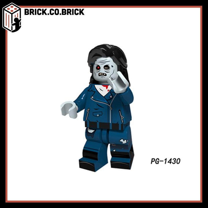 Lắp ráp Xếp hình Nhân vật Kinh Dị phiên bản Haloween Bí Ngô Phù Thủy Ma Cà Rồng Cương Thi Chú Hề PG8171