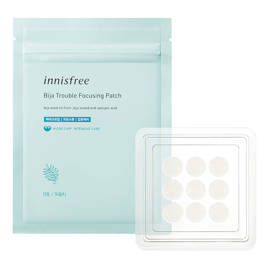 Miếng Dán Làm Dịu Mụn Innisfree Bija Trouble Focusing Patch 1SHT - 131171101