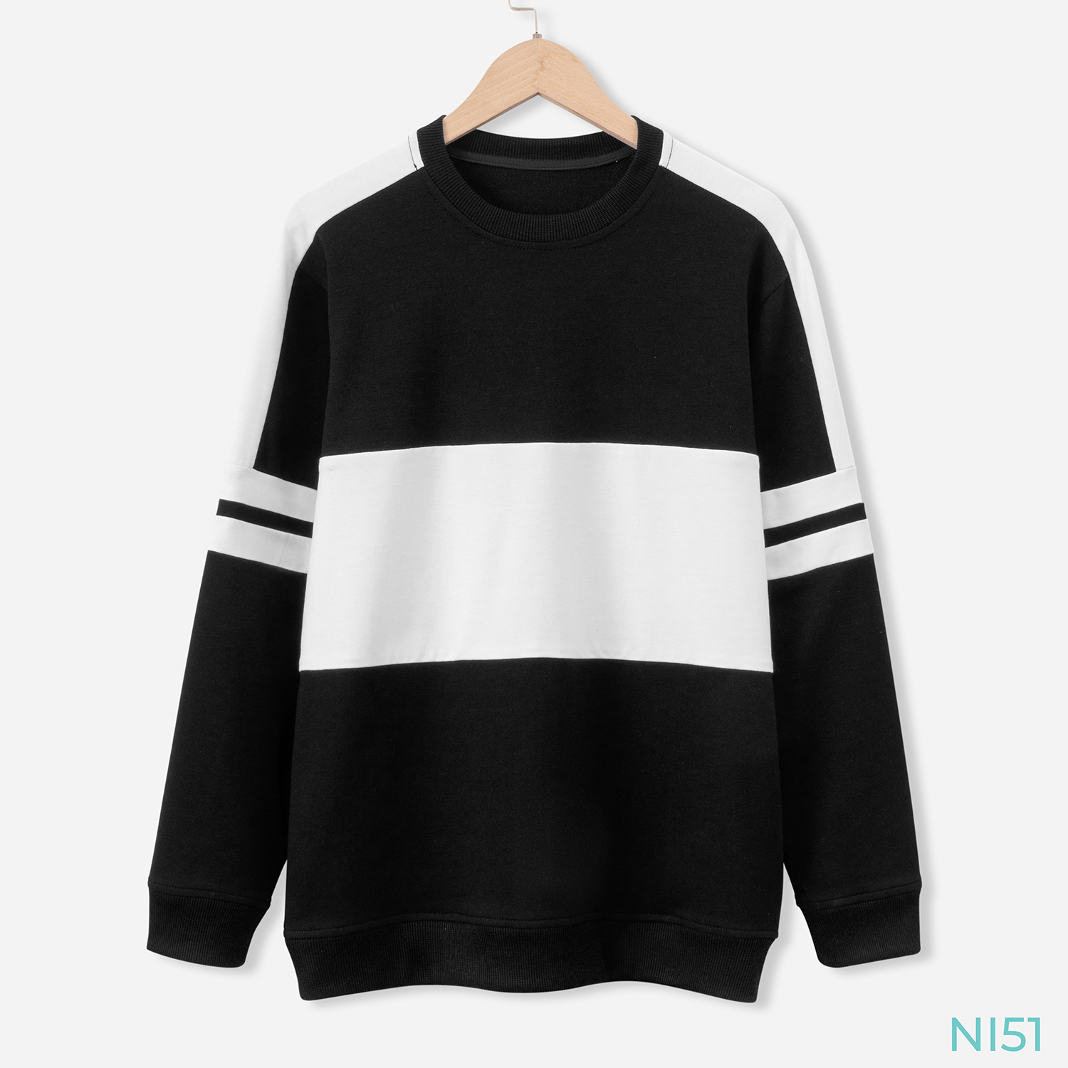 Áo Sweater Nam Chất Nỉ Phối Màu Phong Cách Năng Động Cao Cấp Vicero