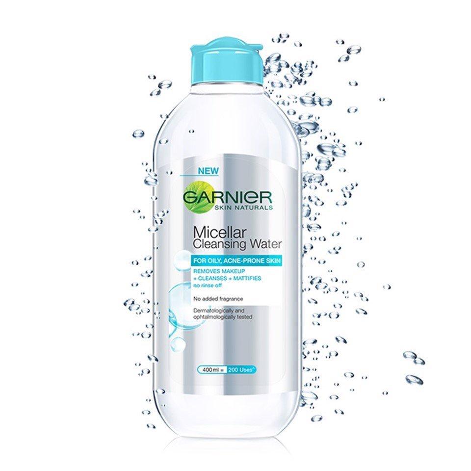 Nước làm sạch và tẩy trang cho mọi loại da Garnier Micellar Water 125ml - 400ml - Meow Beauty Shop by Trinh Meow