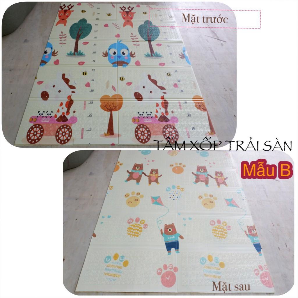 THẢM XỐP XPE MẪU MỚI PP 1M8X2M