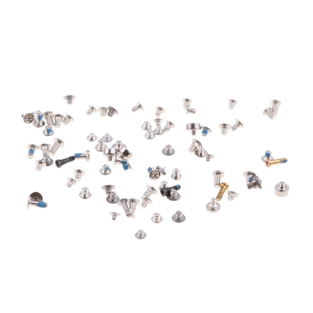 For Apple iPhone 7 Plus 5.5inch Full Screw Screws Set + Bottom Screws Black