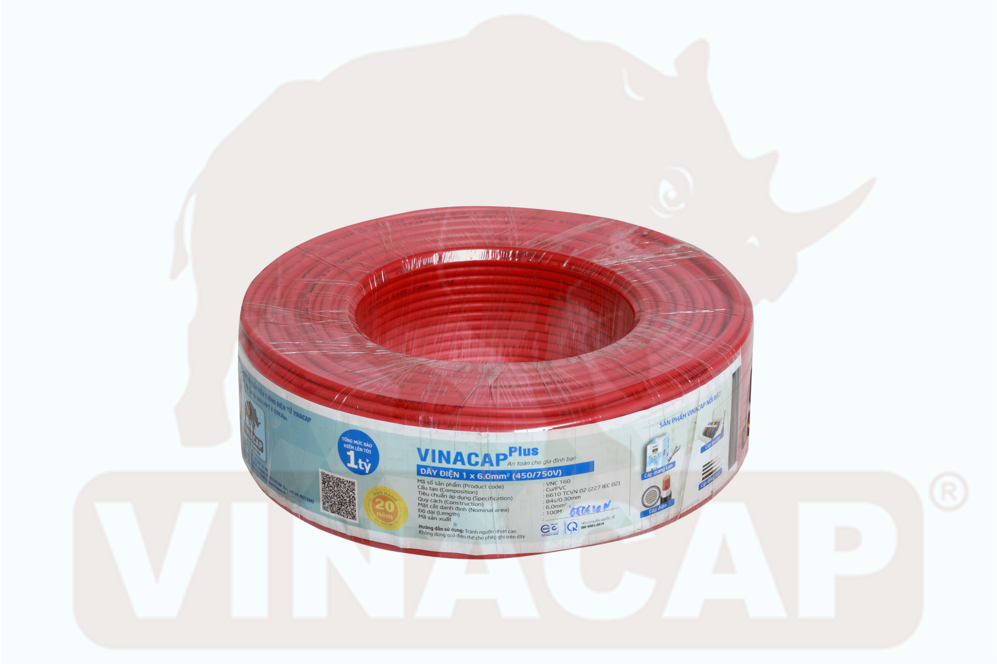 Dây đơn 1x4.0 Vinacap