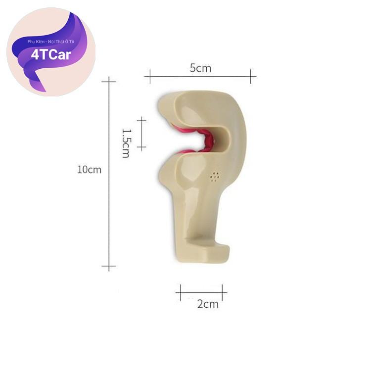 BỘ 2 MÓC Móc treo đồ ô tô cài sau ghế nhỏ gọn chịu lực tốt